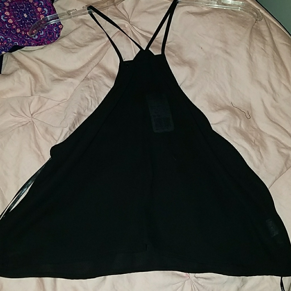 Black Halter Tank